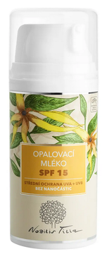 Opalovací mléko SPF15 Nobilis Tilia 100ml